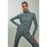 DeFacto Slim Fit Dik Yaka Hırka Gri, XL, F8013AX26SP, Gri-GR463, Kadın