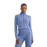 Defacto Slim Fit Dik Yaka Hırka, S, E801GY117736, Indigo, Kadın, İndigo