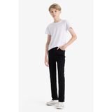 DeFacto Slim Fit Düz Paça Jean Pantolon Erkek Çocuk C3683A825AU
