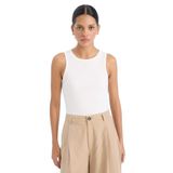 DeFacto Slim Fit Halter Yaka Fitilli Kaşkorse Atlet, XL, A8859AX25SP, Ekru