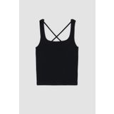 Defacto Slim Fit Kare Yaka Fitilli Kaşkorse Atlet