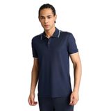 DeFacto Slim Fit Kısa Kollu Polo Tişört, S, E801GY120255, Lacivert, Erkek