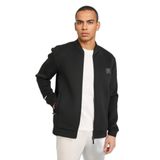 DeFacto Slim Fit Kolej Yaka Bomber Hırka, 2XL, G3005AX26SP, Siyah-BK81, Erkek
