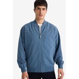 DeFacto Slim Fit Krinkıl Mont F9679AX26SP, 2XL, Slim Fit Krinkıl Mont, İndigo-IN87, Erkek