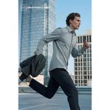 DeFacto Slim Fit Polo Yaka Basic Düz Uzun Kollu Gömlek, M, F9884AX26SP, Yeşil-GN1217, Erkek