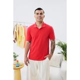 DeFacto Slim Fit Polo Yaka Kısa Kollu Polo Tişört, XL, D7665AX26SM, Kırmızı, Erkek