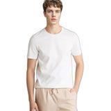 DeFacto Slim Fit Premium Kısa Kollu Beyaz Tişört, S, G7690AX26SM, Beyaz-WT34, Erkek