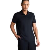DeFacto Slim Fit Sporcu Pike Polo Tişört, S, D9779AX26SP, Siyah, Erkek