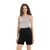 DeFacto Slim Fit U Yaka Basic Ribana Atlet, XL, C9826AXNS, Gri-GR210, Kadın