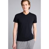 DeFacto Slim Fit V Yaka Fanila Siyah, 3XL, L4884AZ26SP, Siyah-BK27, Erkek