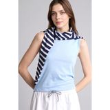 DeFacto Slim Fit Yarım Balıkçı Yaka Kısa Kollu Tunik H7684AX26SM
