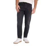 DeFacto Slim Tapered Fit Dar Kalıp Normal Bel Daralan Paça Jean Pantolon, 29/28, D8748AX25SPNM40, Siyah-NM40, Erkek