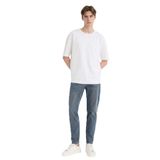 DeFacto Slim Tapered Fit Dar Kalıp Normal Bel Daralan Paça Jean Pantolon, 42/32, G1300AX25AU, İndigo-NM84, Erkek
