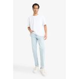 Defacto Slim Tapered Fit Dar Paça Jean Pantolon, 28/28, F2324AX25AU, Mavi, Erkek
