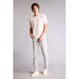 DeFacto Slim Tapered Fit Dar Paça Jean Pantolon, 28/28, F2324AX26SP, Mavi, Erkek