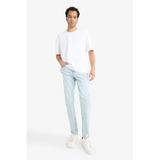 Defacto Slim Tapered Fit Dar Paça Jean Pantolon, 36/30, F2324AX25AU, Mavi, Erkek
