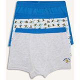 DeFacto SpongeBob Penye 3'lü Mavi Boxer Seti Erkek Çocuk H0810A826SP - 2 - 3 Yaş