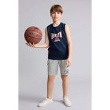 DeFacto Spor Baskılı Şort Erkek Çocuk H1940A826HS - 11 - 12 Yaş - Gri-GR91