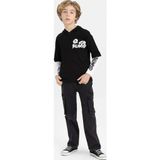 DeFacto Ss Erkek Çocuk Kargo Fit Düz Paça Jean Pantolon B5526A8