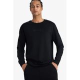 DeFacto Standart Fit Bisiklet Yaka Modal Sweatshirt, 2XL, G6395AX25WN, Siyah-BK81, erkek