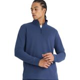 DeFacto Standart Fit Dik Yaka Yarım Fermuarlı Polar Sporcu Sweatshirt, M, F2302AX25WN, Lacivert-NV94, erkek