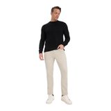 DeFacto Standart Fit Dokulu Triko Kazak, XL, F1777AX25AU, Siyah-BK81, Erkek