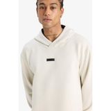 Defacto Standart Fit Kapüşonlu Skuba Dalgıç Kumaş Sporcu Sweatshirt, Xl, TYC64D3EFDC5932108, Bej-BG721, Erkek