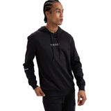 DeFacto Standart Fit Kapüşonlu Sporcu Sweatshirt, L, D3736AX25WN, Siyah-BK81, erkek
