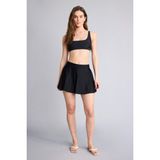 DeFacto Standart Fit Kısa Boy Deniz Eteği D9398AX26HS - Siyah-BK81 - L