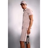 DeFacto Standart Fit Polo Yaka Sporcu Modal Kısa Kollu Polo Tişört, S, F9834AX26SP, Bej, Erkek