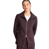 DeFacto Standart Fit Skuba Dalgıç Hırka, M, G4214AX26SP, Kahve-BN576, Kadın