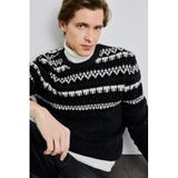 DeFacto Standart Fit Triko Kazak, 2XL, G8409AX25CW, Antrasit-AR104, Erkek