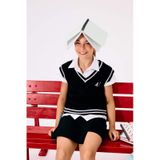 Defacto Standart Fit V Yaka Basic Düz Okul Triko Süveteri Kız Çocuk C6925A825AU Siyah