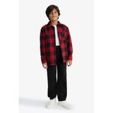 DeFacto Standart Paça Pelüş Astar Jogger Pantolon Erkek Çocuk, 11-12 Yaş, F1976A825WN, Siyah-BK81, Erkek Çocuk