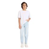 DeFacto Straight Fit Düz Paça Jean Pantolon Erkek Çocuk, 8-9 Yaş, F8501A826SM, Mavi-NM63, Erkek Çocuklar