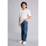 DeFacto Straight Fit Düz Paça Jean Pantolon Erkek Çocuk, 8-9 Yaş, F9953A826SP, İndigo-NM84, Erkek Çocuk