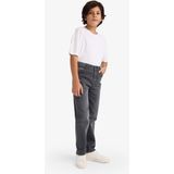 DeFacto Straight Fit Düz Paça Jean Pantolon Erkek Çocuk F8432A826SM - Siyah-NM40 - 8 - 9 Yaş