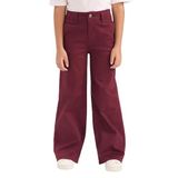 DeFacto Straight Fit Gabardin Pantolon Kız Çocuk