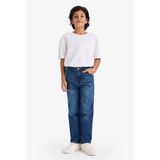 Defacto Straight Fit Mavi Erkek Çocuk Jean Pantolon F8492A8/NM28