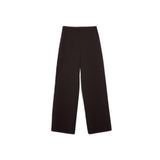 DeFacto Straight Wide Düz Paça Pantolon, L, G9151AX26SP, Kahve-BN340, Kadın