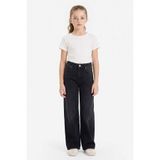 Defacto Straıght Wıde Gri Kız Çocuk Jean Pantolon G4655A8/NM55