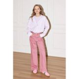 Defacto Straıght Wıde İspanyol Paça Gabardin Pantolon Kız Çocuk G0602a826spbr94 Bordo-br94