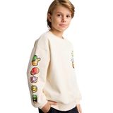 DeFacto Stumble Guys Baskılı Bisiklet Yaka İçi Yumuşak Tüylü Sweatshirt Erkek Çocuk