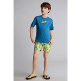 DeFacto Stumble Guys Deniz Şortu Erkek Çocuk H1899A826HS - Yeşil-GN443 - 13 - 14 Yaş