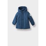 Defacto Su Geçirmez Kapüşonlu Fermuarlı Çıtçıtlı Mont Erkek Bebek, 12-18 Ay, Kapüşonlu Fermuarlı Çıtçıtlı Mont, Mavi-BE510, baby-boys, 12-18 Ay (86cm)