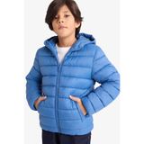DeFacto Su İtici Kapüşonlu indigo Erkek Çocuk Mont D5899A8/IN33