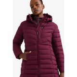DeFacto Su İtici Regular Fit Kapüşonlu Şişme Parka Mont C6035AX25WN - 2XL - Bordo-BR232