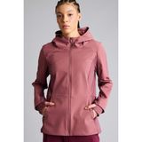 DeFacto Su İtici Slim Fit Kapüşonlu Fermuarlı Softshell Mont G0237AX26SP - Bordo-BR252 - XL