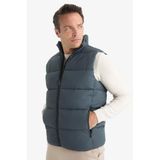 Defacto Su İtici Slim Fit Şişme Yelek, S, C5630AX25AU, Yeşil, Erkek