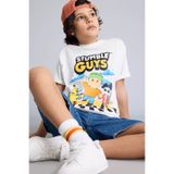 DeFacto Sumble Guys Baskılı Ekru Erkek Çocuk T-Shirt H0227A8/ER105
